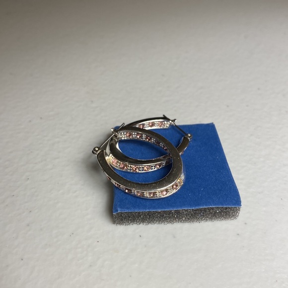 Avon Birthstone Hoop Earrings - Picture 4 of 5